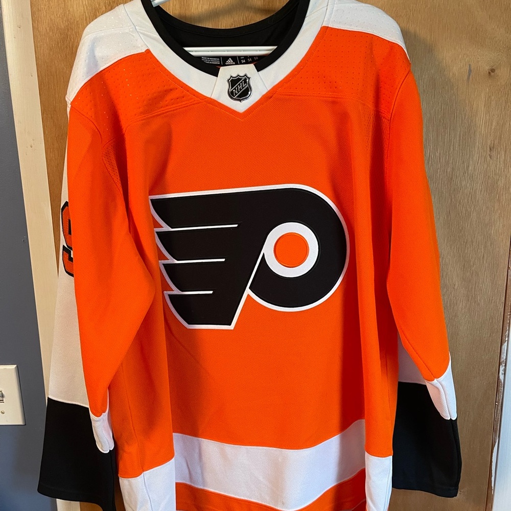 Philadelphia Flyers authentic jersey Hart size 54 customized adidas